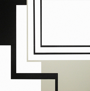 Série Preta e Branco (60 cm) Em coleção