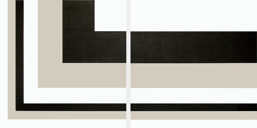 Série Preta e Branco díptico (2X80) Em coleção