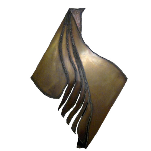 Cecília Macedo - Anatexe I -  Bronze  - 114 x 79 x 13 cm - 1992