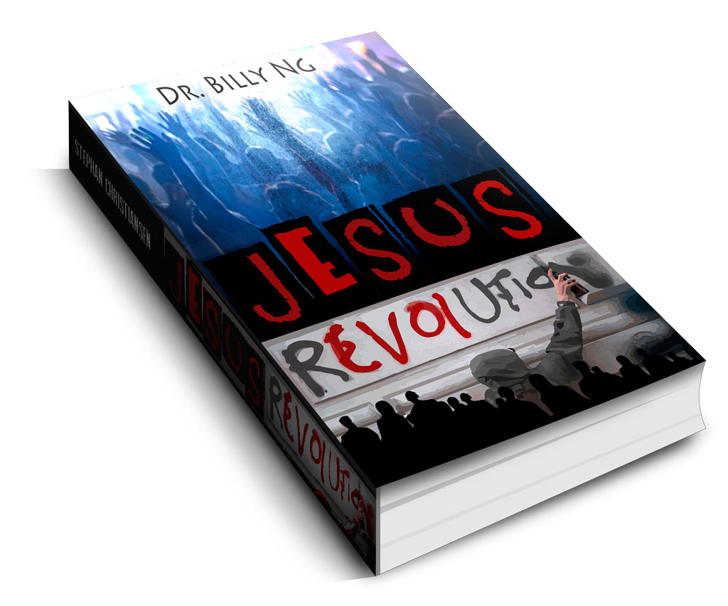 Livro impresso JESUS REVOLUTION: Capa/Design/Ilustração. Publisher: DrinkGood