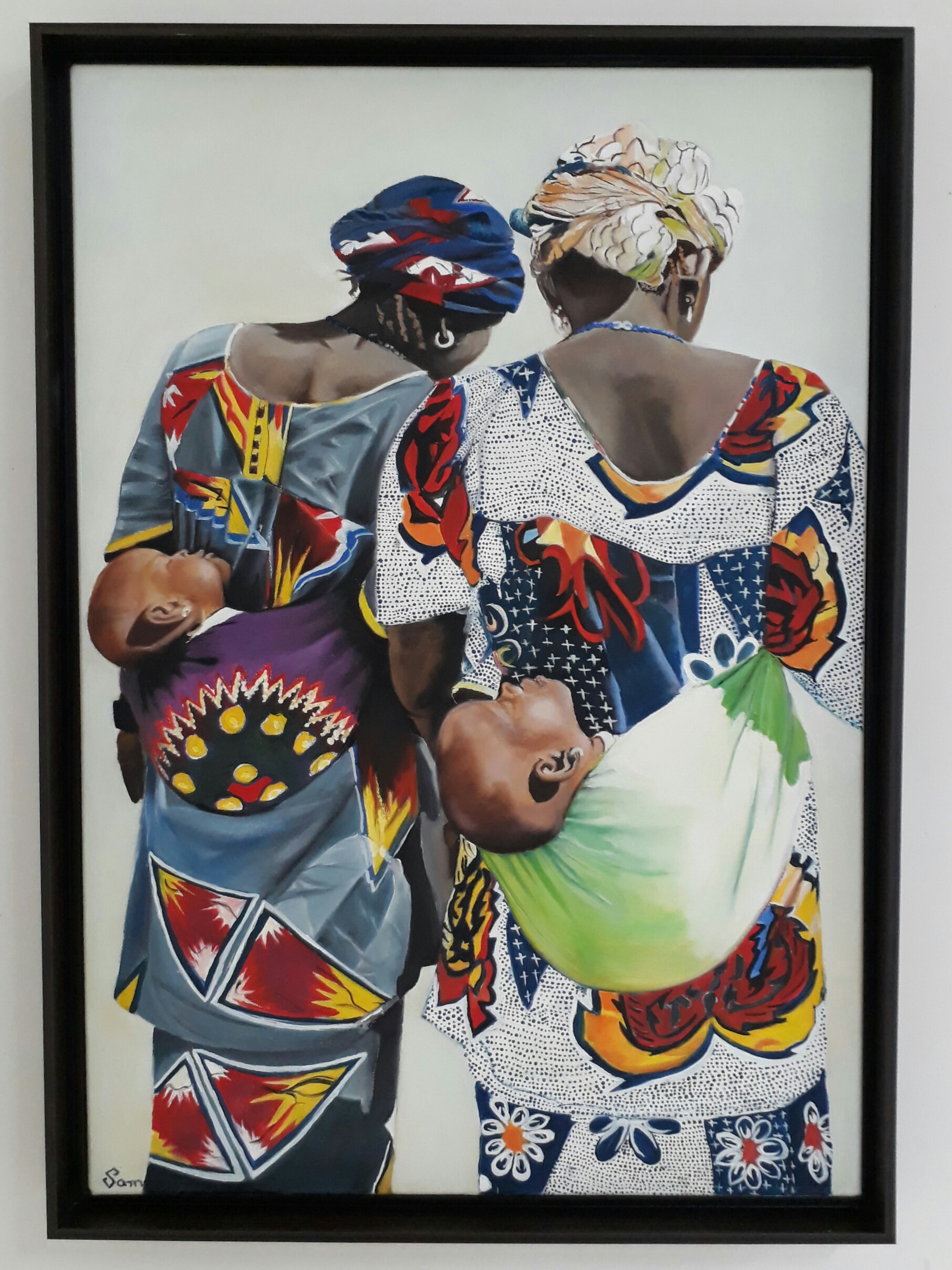 Título : Mães Africanas  Artista: Leila Samadar